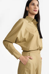 KIMIKO OLIVE WOMEN'S SHIRT