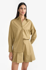 KIMIKO OLIVE WOMEN'S SHIRT