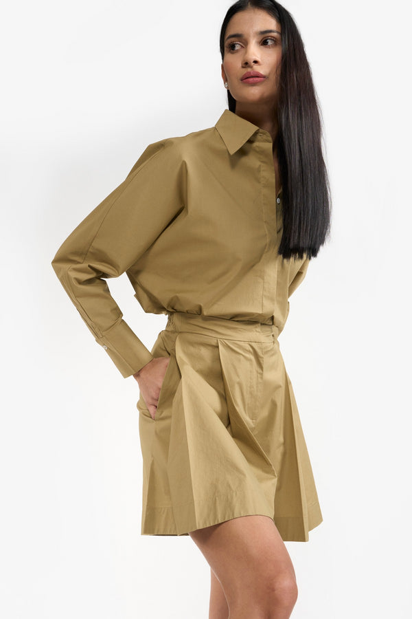 Premium Shorts - Kimiko Olive Women's Shorts