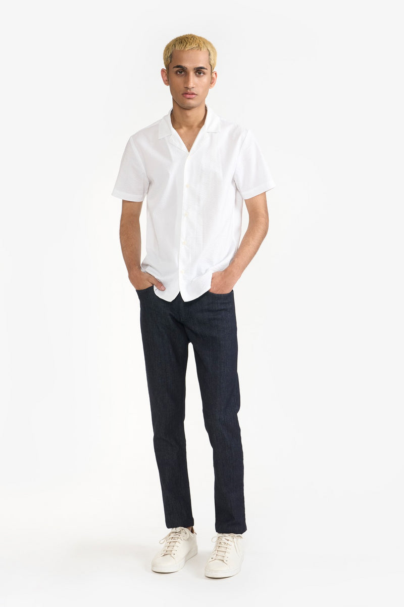 White Charles Men Shirt