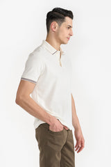 BRADY OFF WHITE & BROWN MEN'S T-SHIRT