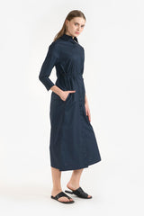 JANIE NAVY WOMEN'S DRESS