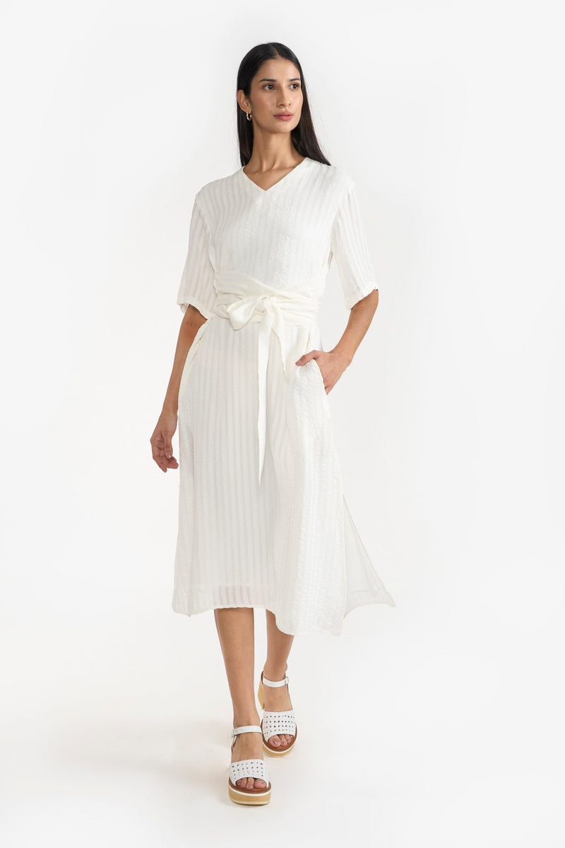 White Etsu Women Dress