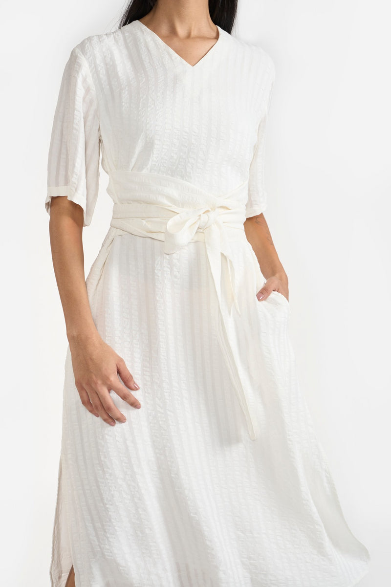 White Etsu Women Dress