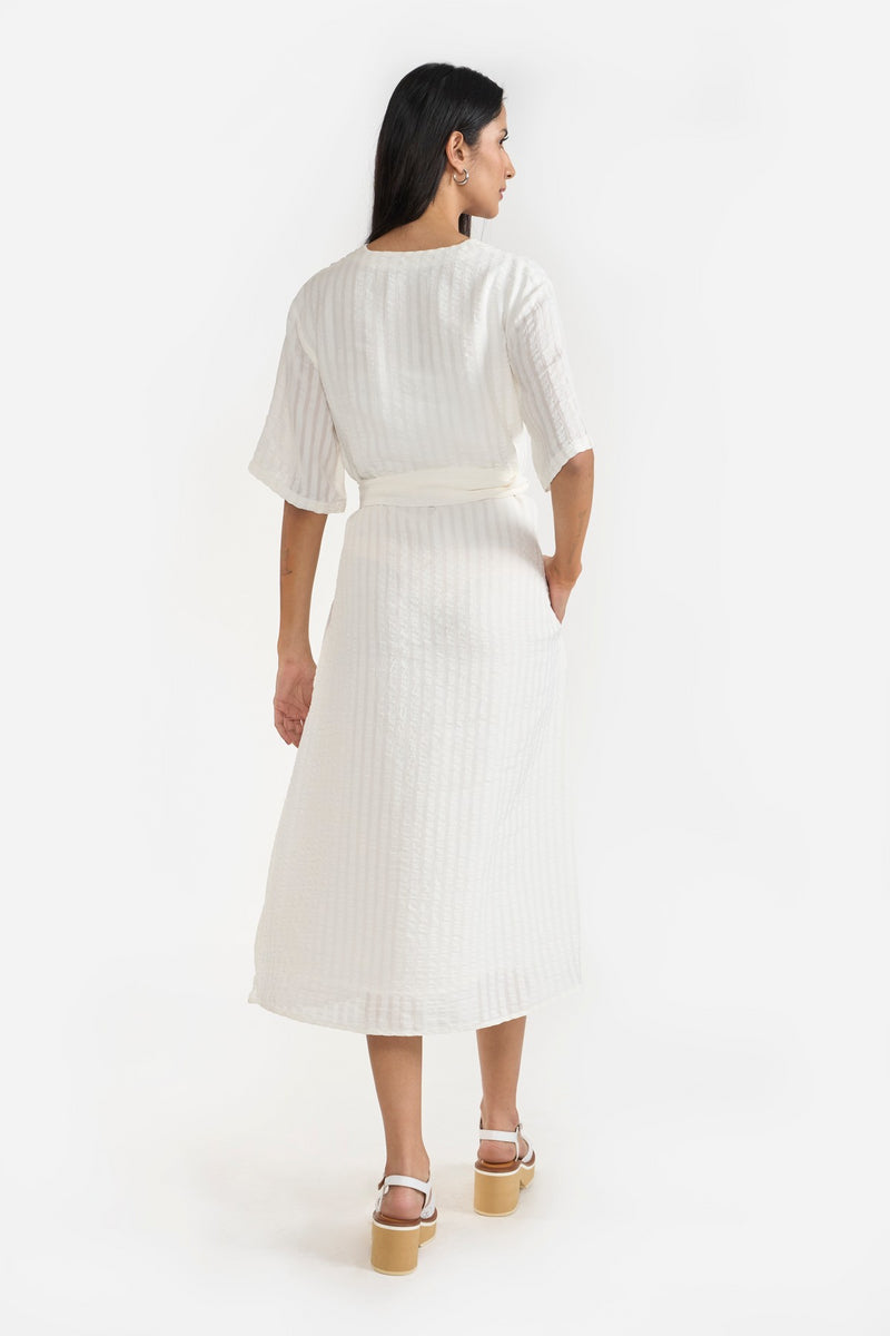 White Etsu Women Dress