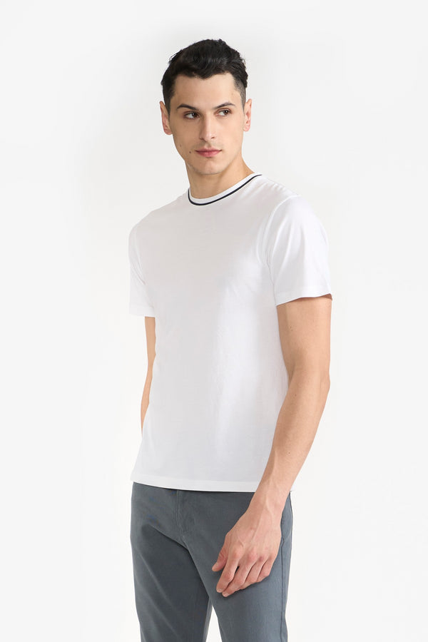White Andres Men T Shirt