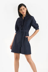 AUBREY NAVY WOMEN'S DRESS