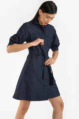 AUBREY NAVY WOMEN'S DRESS