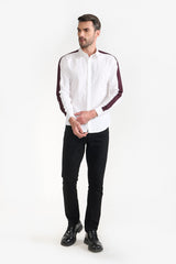 JOSS WHITE & WINE MEN'S SHIRT