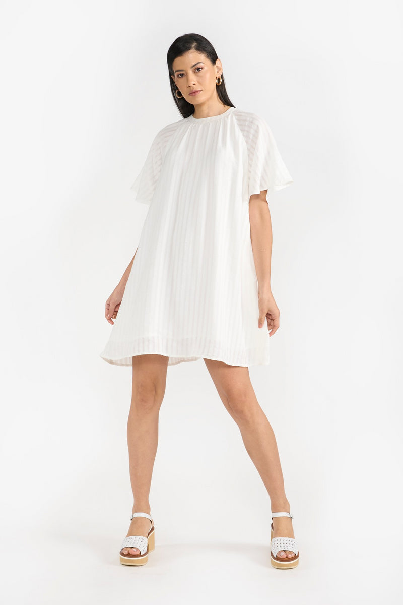 White Georgia Women Dress