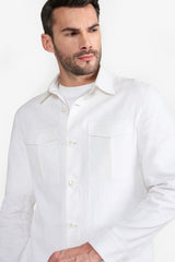 PAUL WHITE MEN'S OVER SHIRT