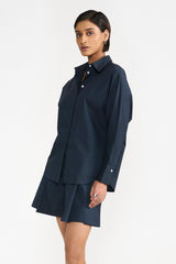 KIMIKO NAVY WOMEN'S SHIRT