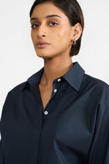 KIMIKO NAVY WOMEN'S SHIRT