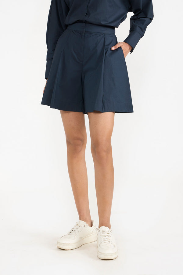 Premium Shorts - Kimiko Navy Women's Shorts