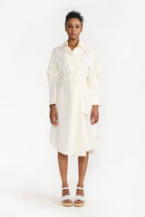 CHLOE OFF-WHITE WOMEN'S DRESS