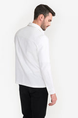 PAUL WHITE MEN'S OVERSHIRT