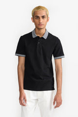 BRADY BLACK/ BLACK STRIPED MEN'S T-SHIRT