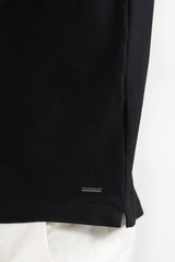 BRADY BLACK/ BLACK STRIPED MEN'S T-SHIRT