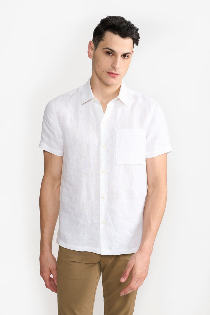 White Carlos Men Shirt