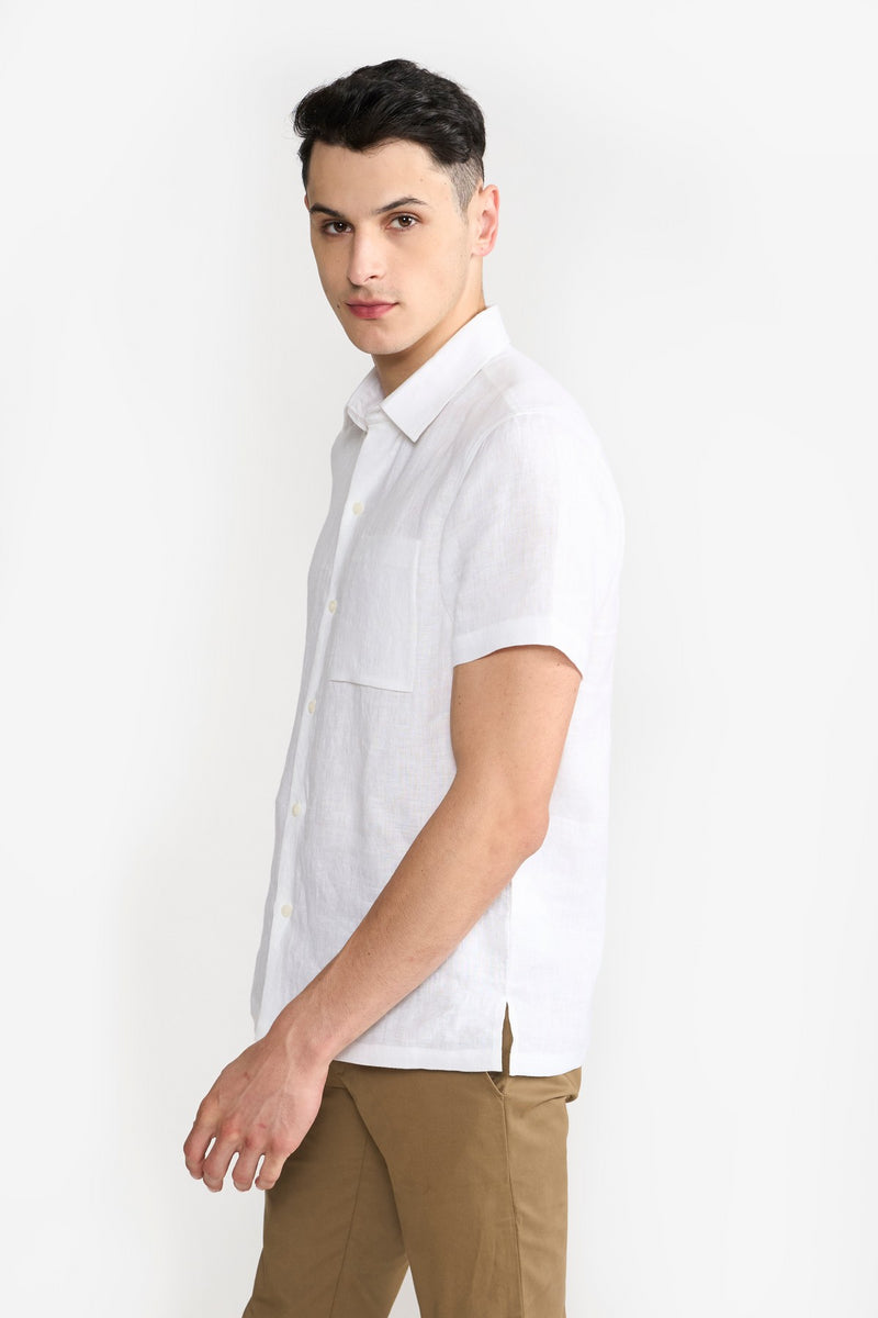 White Carlos Men Shirt