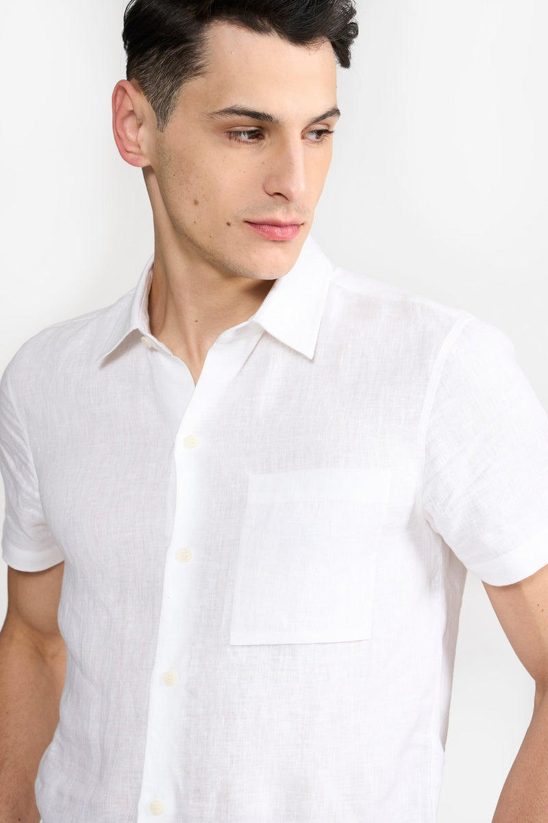 White Carlos Men Shirt