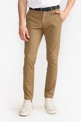 EMMETT TOBACCO MEN'S CHINOS