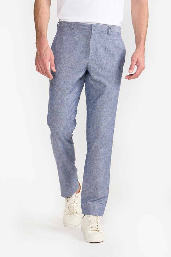 KENNETH OCEAN BLUE MEN'S PANTS