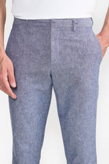 KENNETH OCEAN BLUE MEN'S PANTS