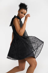 ASAHI BLACK WOMEN'S DRESS