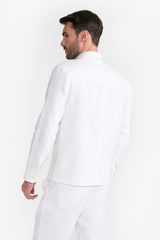 PAUL WHITE MEN'S OVERSHIRT
