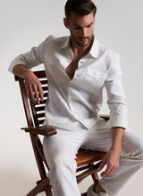PAUL WHITE MEN'S OVERSHIRT