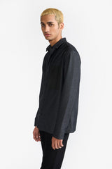 ADAM BLACK MEN'S OVERSHIRT