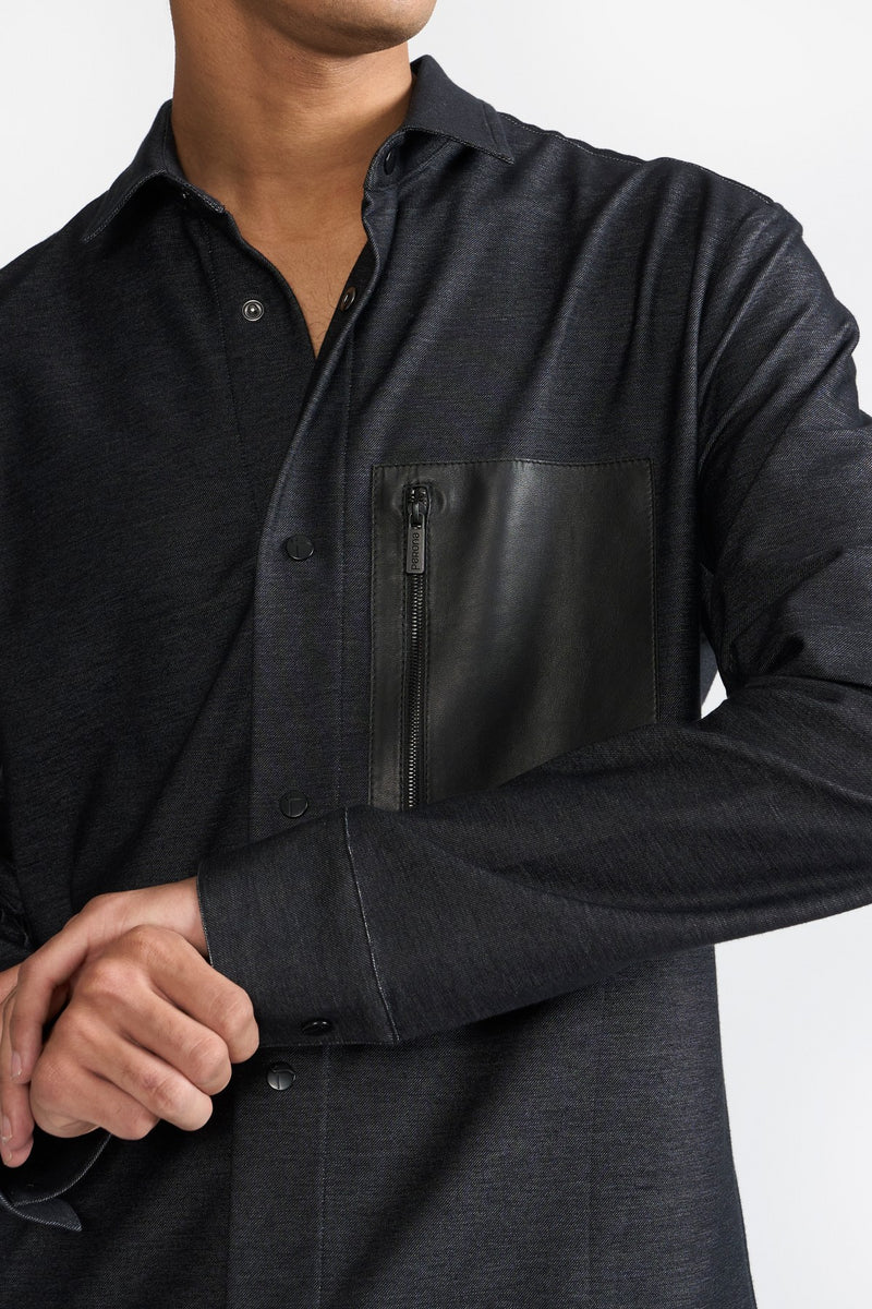 Black Adam Mens Shacket