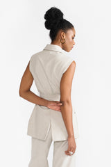 ARIANA BEIGE WOMEN'S VEST