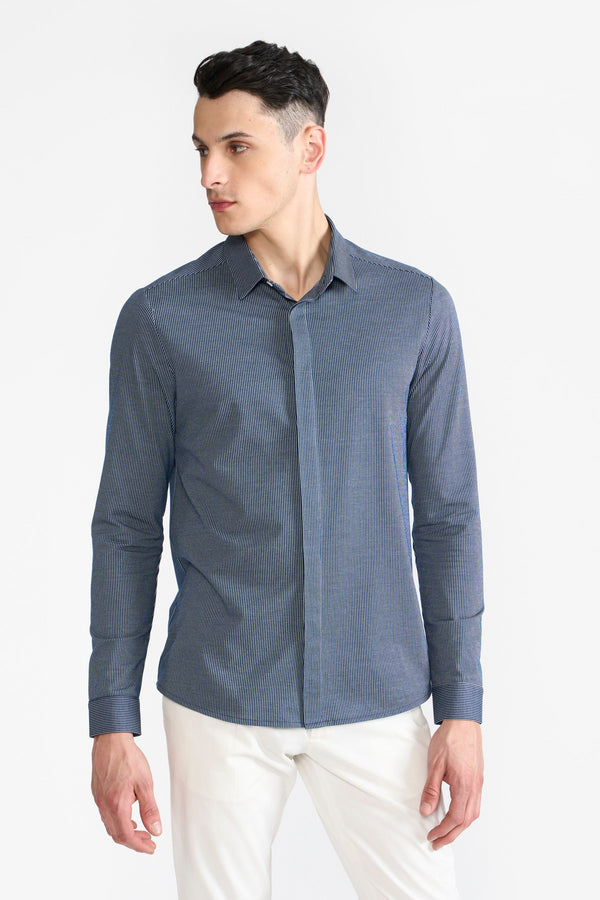 EMILIO NAVY MEN'S SHIRT