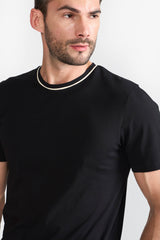 ANDRES BLACK MEN'S T-SHIRT