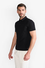 VICTOR BLACK MEN'S T-SHIRT