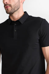 VICTOR BLACK MEN'S T-SHIRT