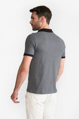 BRADY MELANGE GREY MEN'S T-SHIRT