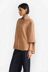 BLAIRE TERRACOTTA WOMEN'S SHIRT