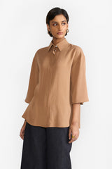 BLAIRE TERRACOTTA WOMEN'S SHIRT