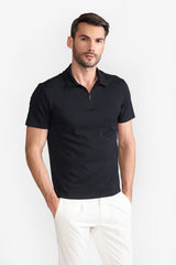 ELLIS BLACK MEN'S T-SHIRT