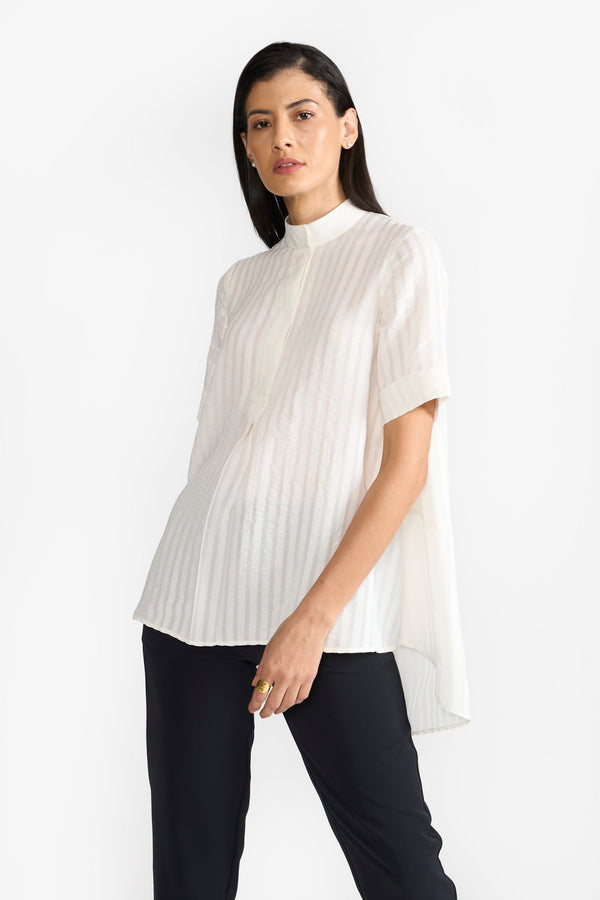 ELSA WHITE WOMEN'S TOP