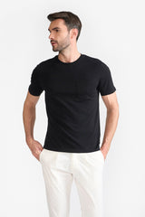 CADEN BLACK MEN'S T-SHIRT