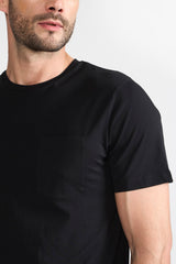 CADEN BLACK MEN'S T-SHIRT