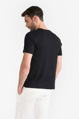 CADEN BLACK MEN'S T-SHIRT