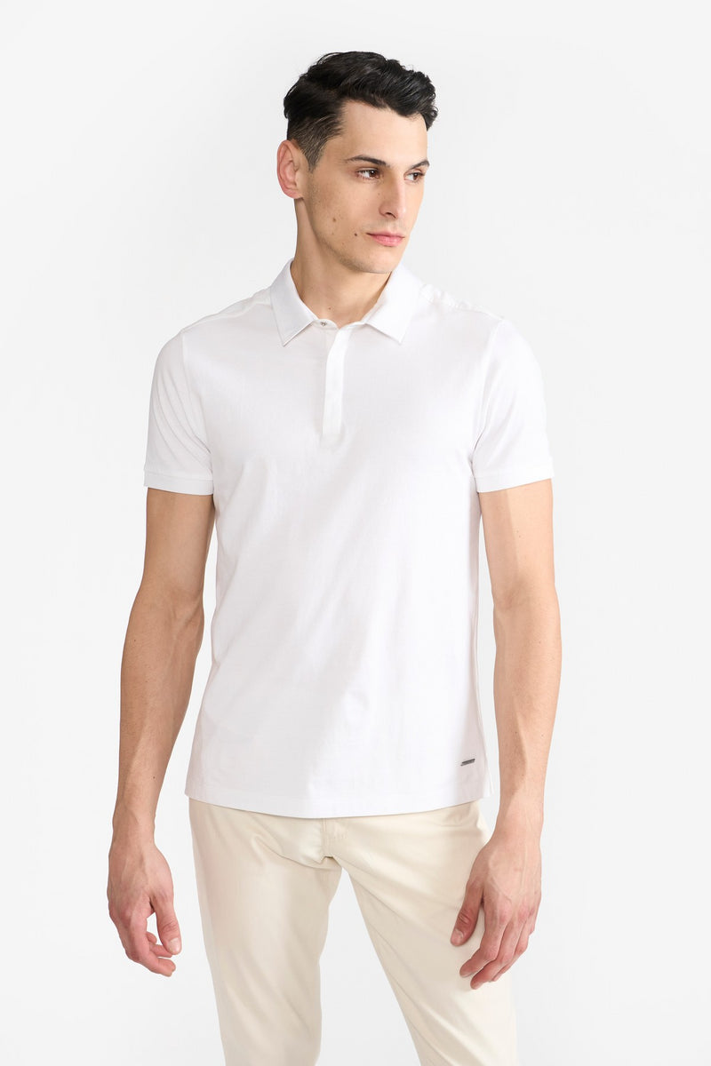 White Ethan Men T Shirt