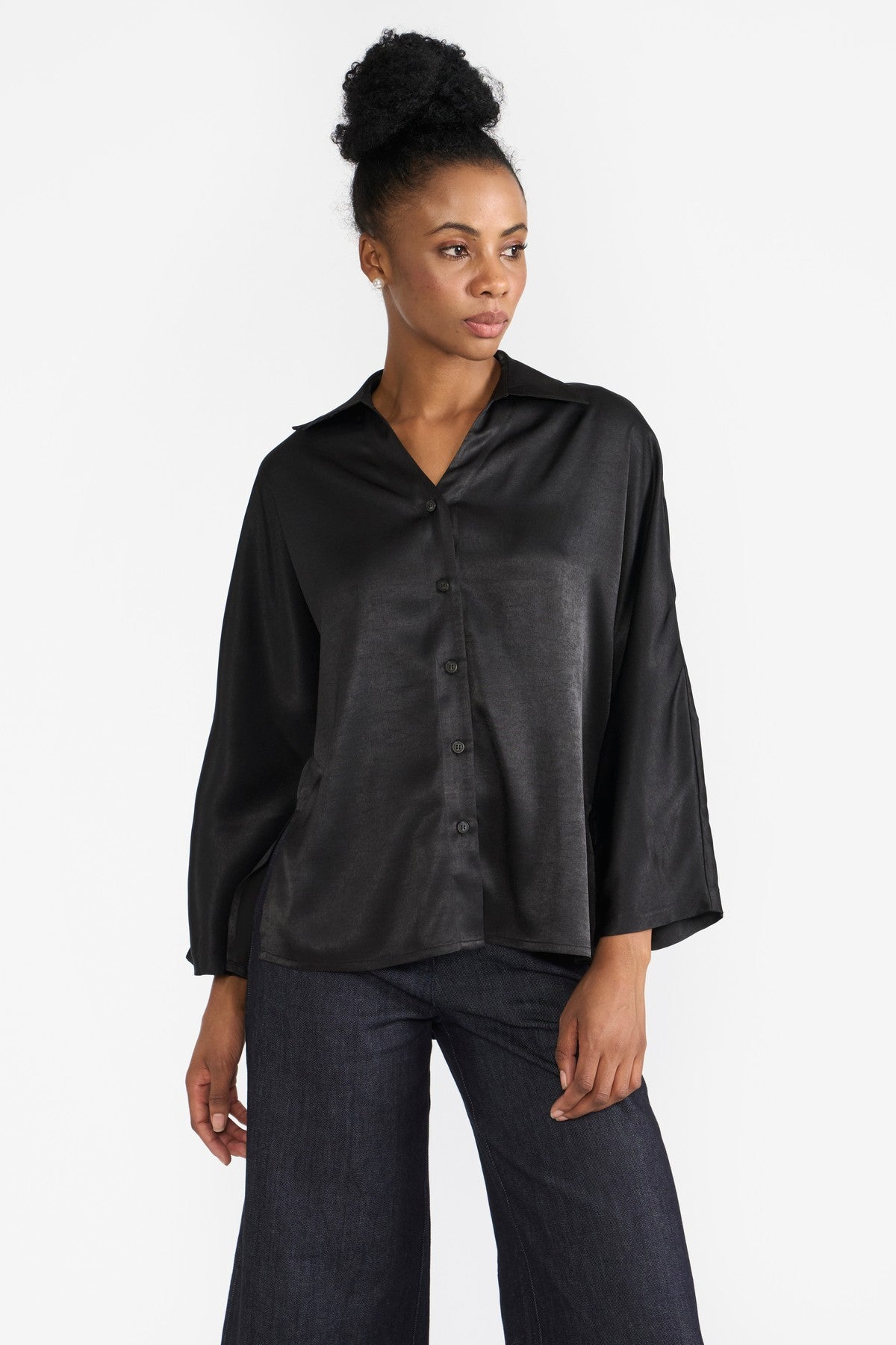 CYNTHIA BLACK WOMEN'S SHIRT