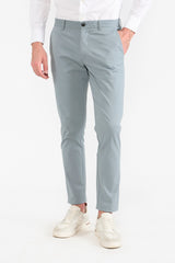 EMMETT SAGE BLUE MEN'S CHINOS