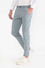 EMMETT SAGE BLUE MEN'S CHINOS